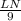 \frac{LN}{9}