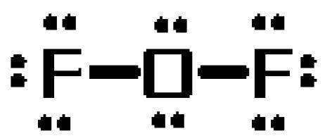 Determine the number of bonding electrons and the number of nonbonding electrons in the structure of