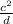 \frac{c^2}{d}