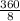 \frac{360}{8}