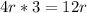 4r*3=12r