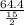 \frac{64.4}{\frac{15}{2} }