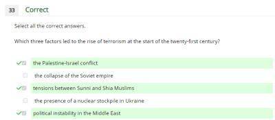 Which three factors led to rise of terrorism at the start of the twenty first century