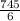 \frac{745}{6}