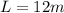 L=12 m