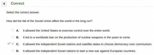 How did the fall of the soviet union affect the world in the long run?  it allowed the united states