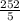 \frac{252}{5}