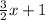 \frac{3}{2}x+1