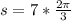 s= 7*\frac{2\pi}{3}