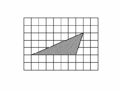 Afly lands at random at a point on the grid. find the probability of the fly landing on the figure