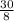 \frac{30}{8}