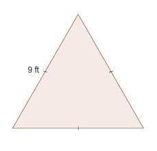 The perimeter of an equilateral triangle is at most 72, what would this be as an inequality?