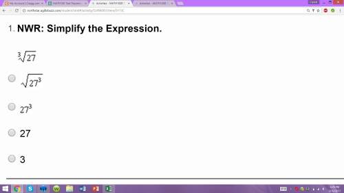 Can you me simplify number 1, it has the options below.