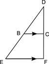 Im in desperate need for someone huyyy part a: is triangle def similar to triangle dbc
