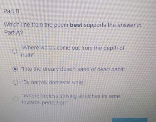 Which line from the poem best supports the answer in part a where the mind is without fearigno