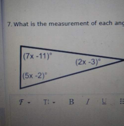 What is the measurement of each angle