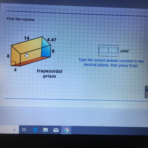Find the volume if the trapezoidal prism