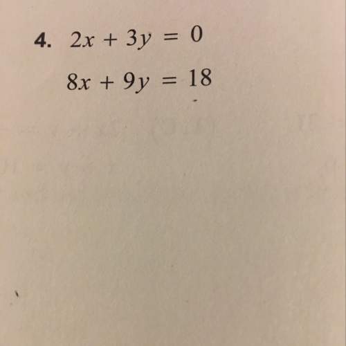 Solve the system of linear equations by substitution.