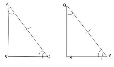 Using cpctc, name the congruent parts of δabc &amp; δqrs that are not labeled as congruent in the d