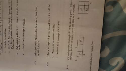 I'm really confused on 6-26. how do you find the equation?