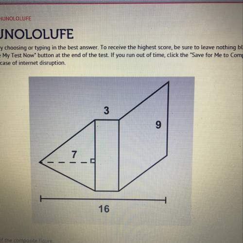 Find the area of the composite figure