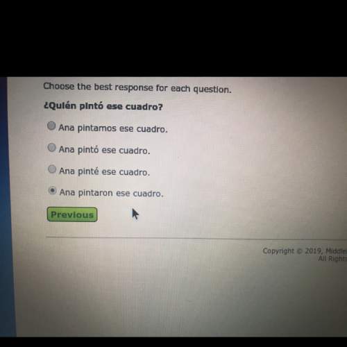 For the 10th time  choose the best response for each question.  ¿quién pint