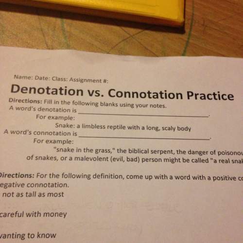 Aword's denotation is? ?  i also need with a word's connotation is? ?