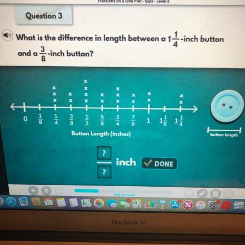 What is the difference in length between a 1 1/4 -inch button and a 3/8- inch button