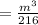 =\frac{m^3}{216}