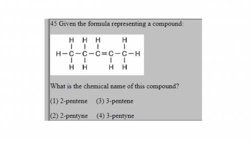 Given the formula representing a compound:  what is a chemical name of this compound?  2-pentene 2-p