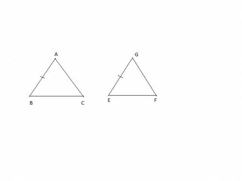 If δabc and δgef are congruent by the asa criterion, which pair of angles must be congruent?