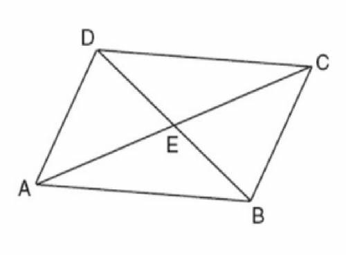 Find ae in the parallelogram, if bd = 12, and ac = 18