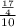 \frac{\frac{17}{4} }{10}