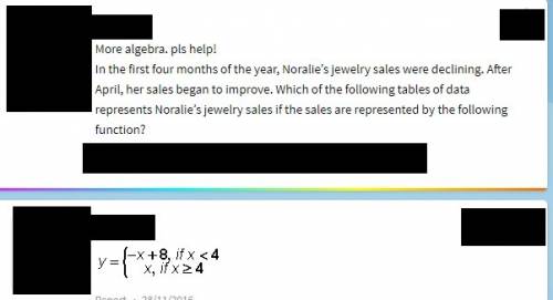 In the first four months of the year, noralie’s jewelry sales were declining. after april, her sales