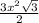 \frac{3x^2\sqrt{3}}{2}