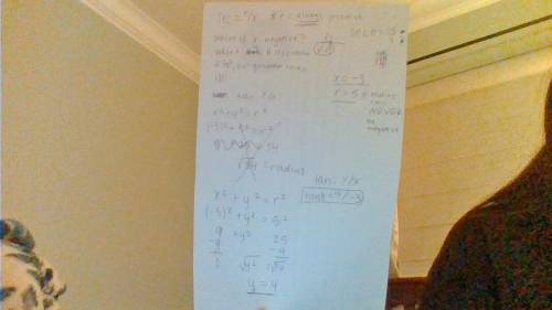 If sec theta equals negative 5/3, such that 180° < thata< 270° then determine what is tan thet