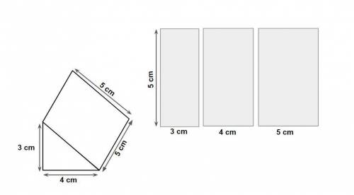 Find the area of the lateral faces of the right triangular prism with altitude of 5 cm and base edge