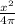 \frac{x^{2} }{4 \pi }