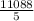 \frac{11088}{5}