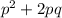 p^{2} +2pq