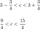 3-\dfrac{3}{4}