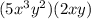 (5x^3y^2)(2xy)