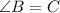 \angle{B}=\angles{C}