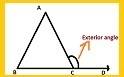 Which new angle is created by extending one side of a triangle?   a remote interior angle an adjacen