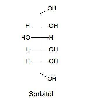 In a diabetic some glucose is converted to sorbitol, an alcohol that accumulates in the eye and can