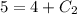 5=4+C_2