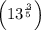 \left(13^{\frac{3}{5}}\right)