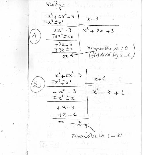 31.) it is given that f(x) = ax^(3) + bx² -3, where a and b are constants.(a) when f(x) is divided b