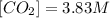 [CO_2]=3.83M