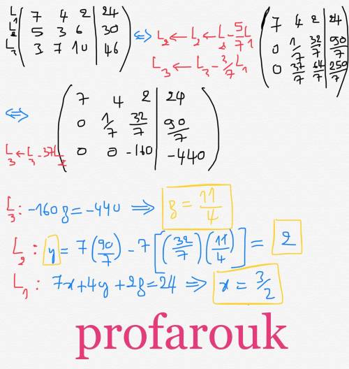 The cost for three packages of moving boxes is modeled by the system of equations below. let s repre